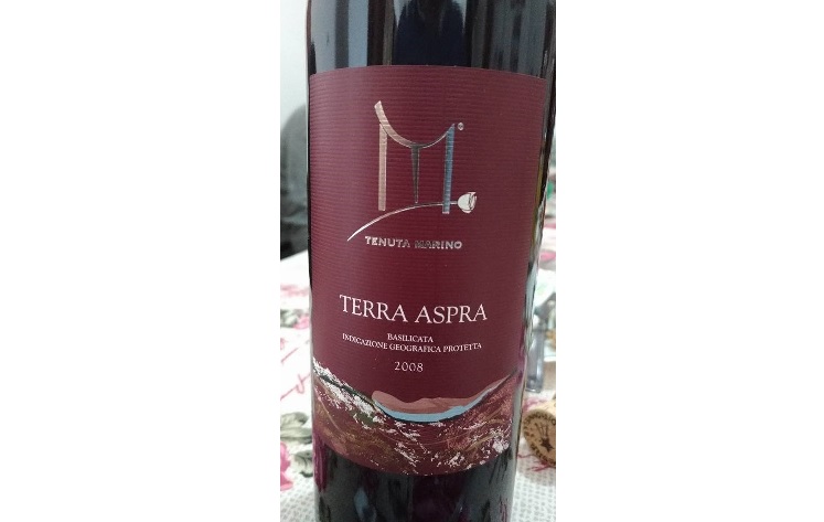 Il Gastroenologo consiglia… Terra Aspra 2008, Aglianico di Tenuta Marino