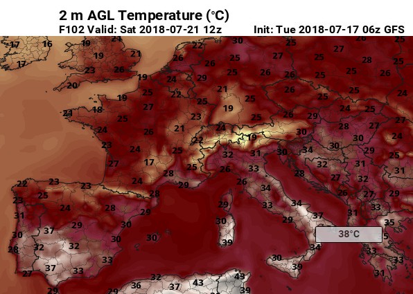 Previsioni meteo in Basilicata dal 20 al 23 Luglio (a cura di Germano Di Leo)