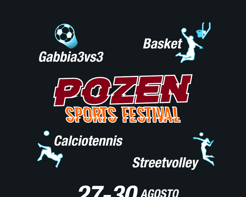 dal 27 al 31 Agosto la Potenza sportiva al “Pozen Rock Festival”