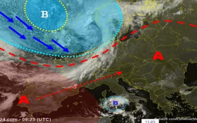 Previsioni meteo in Basilicata dal 22 al 24 Settembre (a cura di Germano Di Leo)