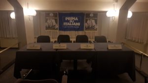 L'attesa della Conferenza stampa al Grande Albergo (ph. Angelomà)