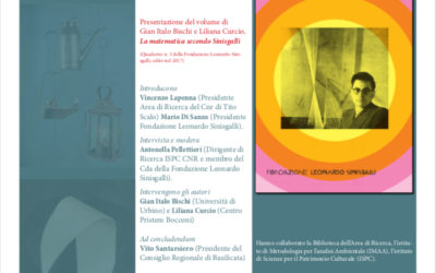8 Novembre a Tito Scalo presentazione di “La matematica secondo Sinisgalli”