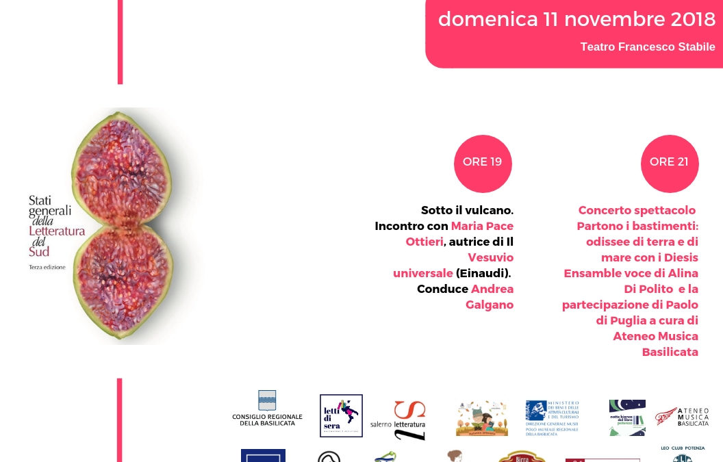 Stati Generali della Letteratura del Sud – Programma dell’11 Novembre