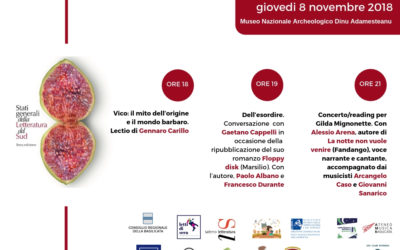 Stati Generali della Letteratura del Sud – Programma dell’8 Novembre