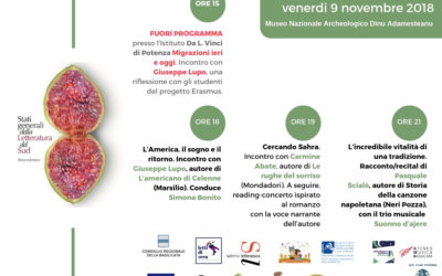 Stati Generali della Letteratura del Sud – Programma del 9 Novembre