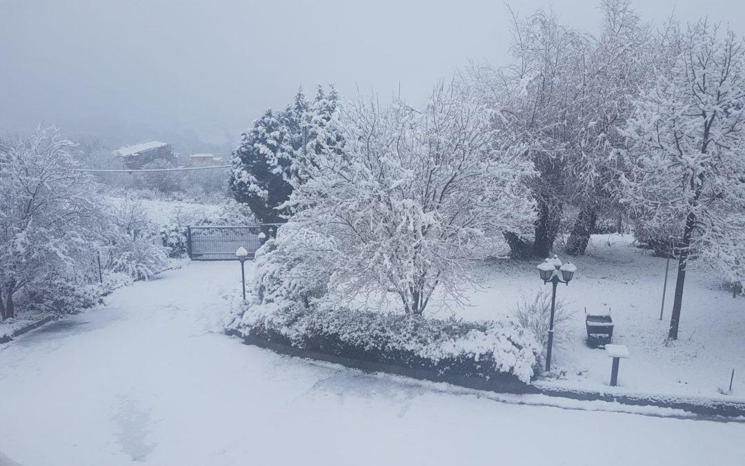 10 gennaio in Basilicata: tanto freddo, tanta neve