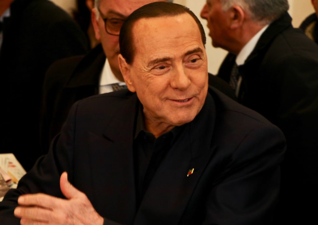 Silvio Berlusconi a Potenza