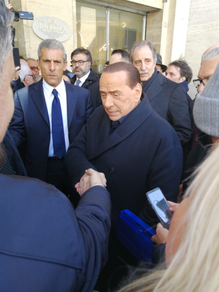 Silvio Berlusconi a Potenza