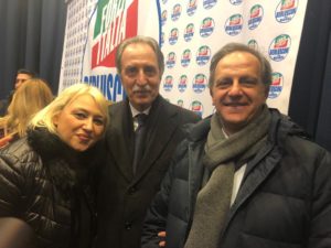 Miriam Paradiso con Vito Bardi e Giuseppe Moles