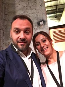 Maura Locantore con Mario Polese