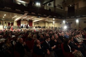 La platea del Don Bosco alla presentazine della lista di Basilicata Possibile