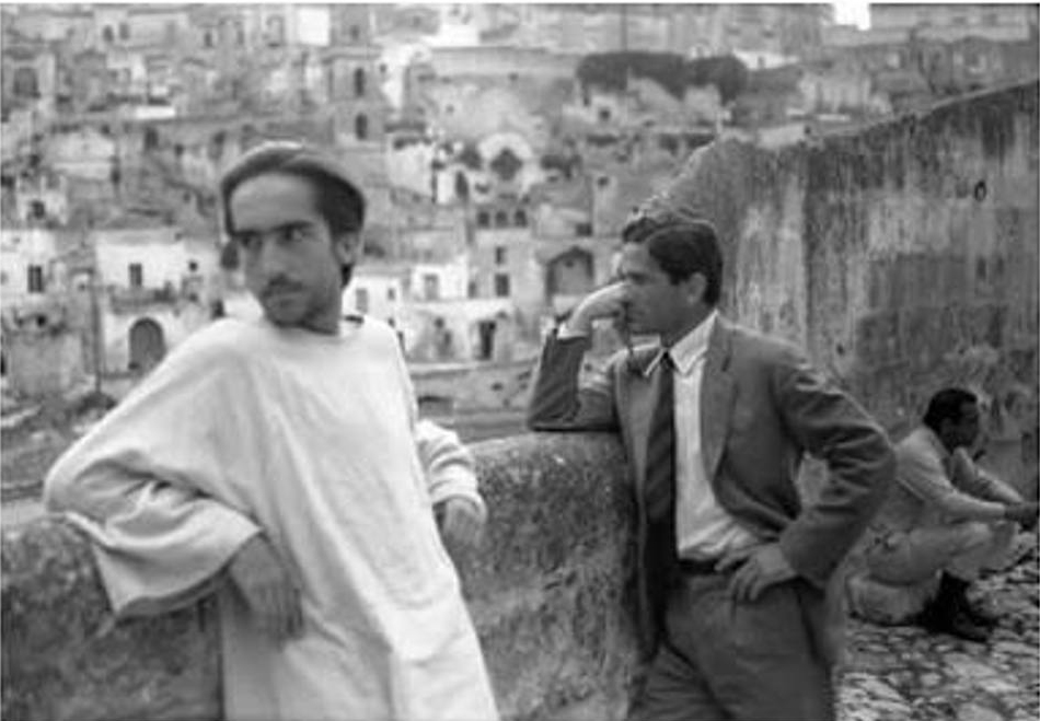 PASOLINI E IRAZOQUI SUL SET DEL VANGELO SECONDO MATTEO