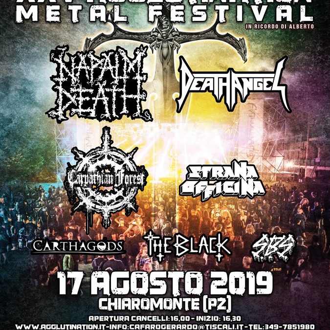 17 Agosto 2019 a Chiaromonte “Agglutination Metal Festival”