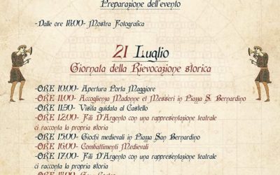 21 Luglio 2019, a Bernalda ritorna la rievocazione storica “La Porta Medievale”