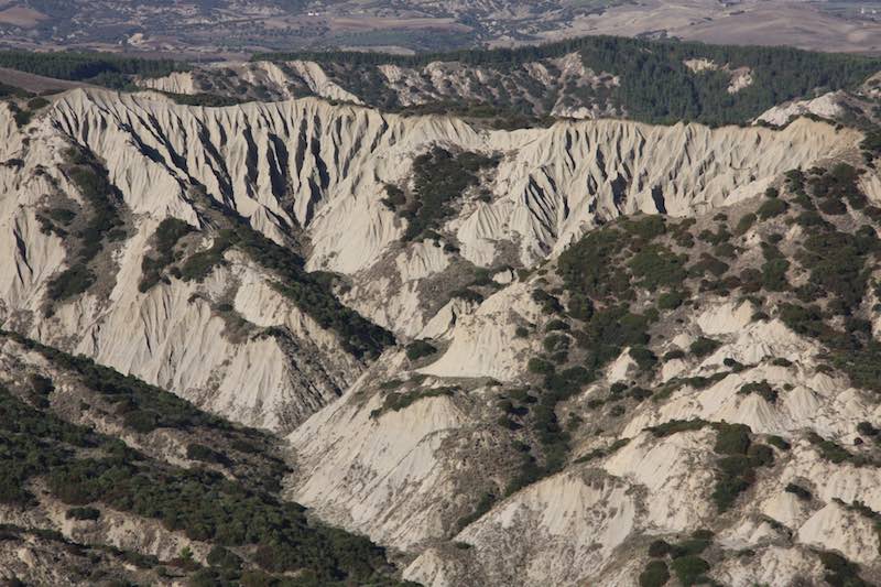 I paesaggi lunari dei calanchi lucani