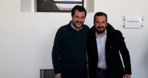 Il Sen. Pasquale Pepe con Matteo Salvini