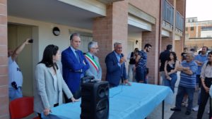 L'intervento di Domenico Esposito alla cerimonia di Filiano