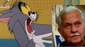 Mike Maltese con il suo Bugs Bunny