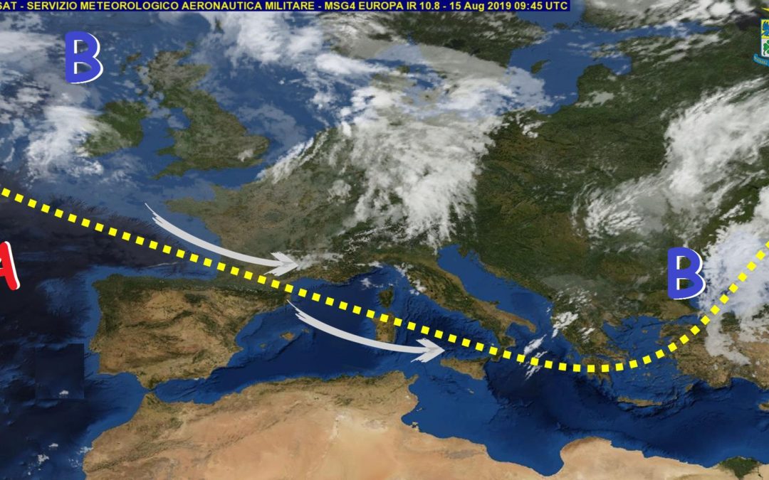 Previsioni meteo in Basilicata dal giorno 16 al 20 Agosto (a cura di Meteo7.it)