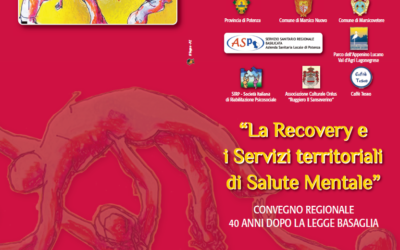 14 settembre a Marsico Nuovo il convegno dal titolo “La recovery e i servizi territoriali di Salute Mentale”