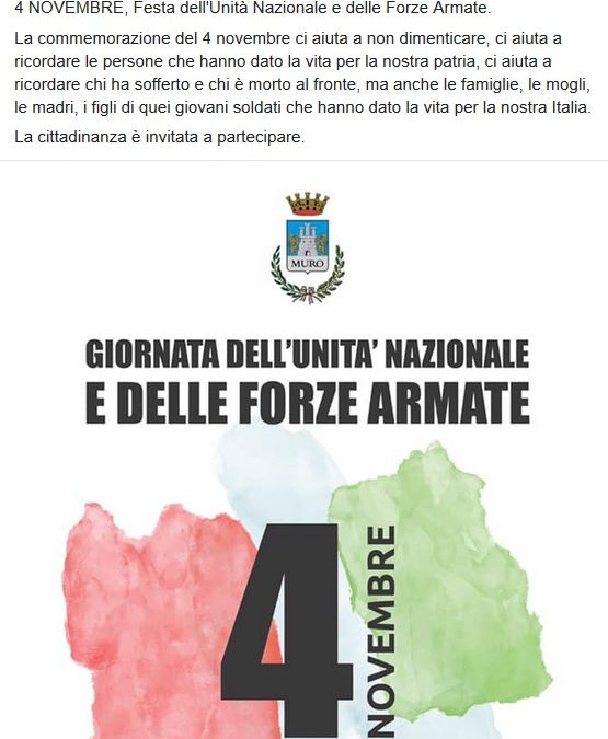 4 Novembre: il messaggio dei sindaci è un copia-incolla destinato a diventare formula rituale obbligatoria