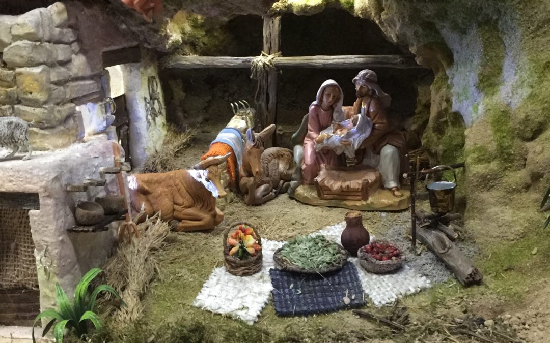 Il “Presepe Artistico in Stile Orientale” realizzato da Dino GALLICCHIO e Benito RECINE