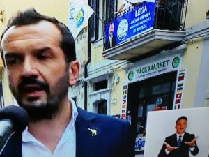 Il Vicepresidente dell'Antimafia Sen. Pasquale Pepe all'inaugurazione della sede della Lega a Matera