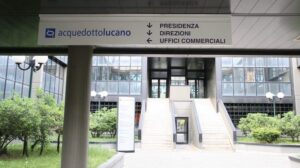 La Sede di Acquedotto Lucano a Potenza