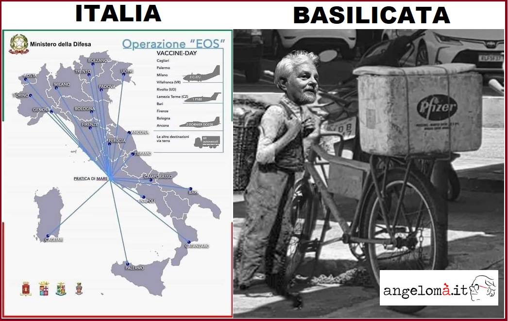 Basilicata e vaccini: che ti programmo se arrivano a spizzichi e bocconi? Case farmaceutiche in affanno? Ancora insufficienti le dosi inviate, come in tutta Italia.