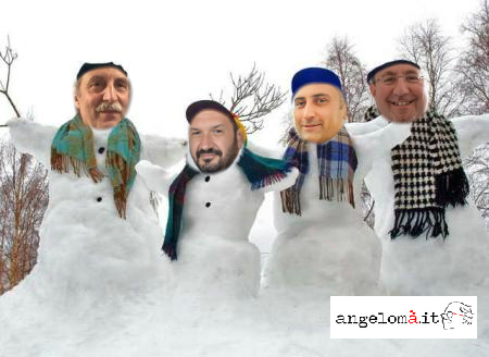 Ma vuoi vedere che la neve arriva prima del candidato Presidente?